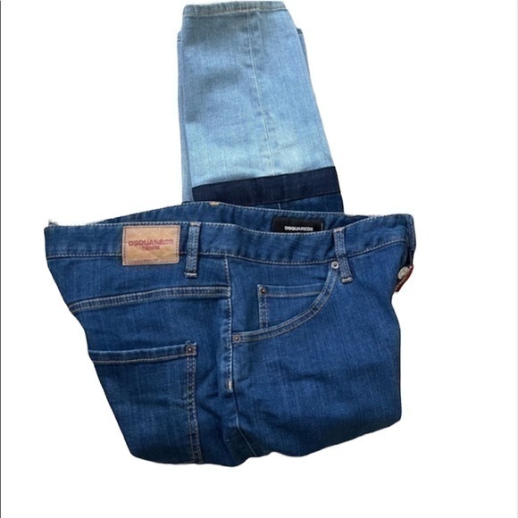 Dsquared Icon Patchwork Jeans